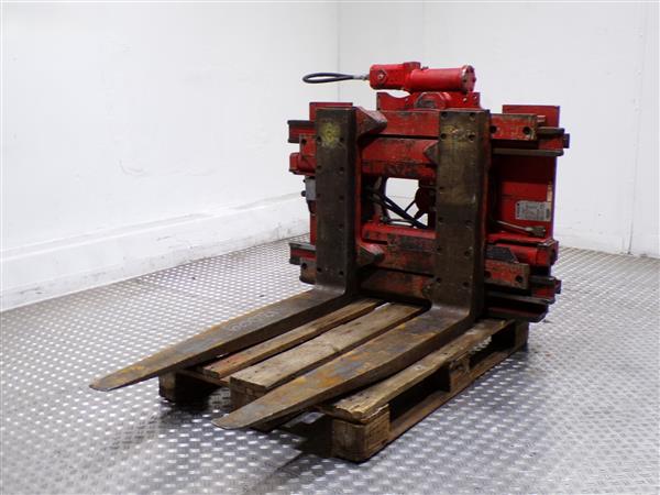 Grote foto bolzoni vorkenklem draaibaar agrarisch heftrucks