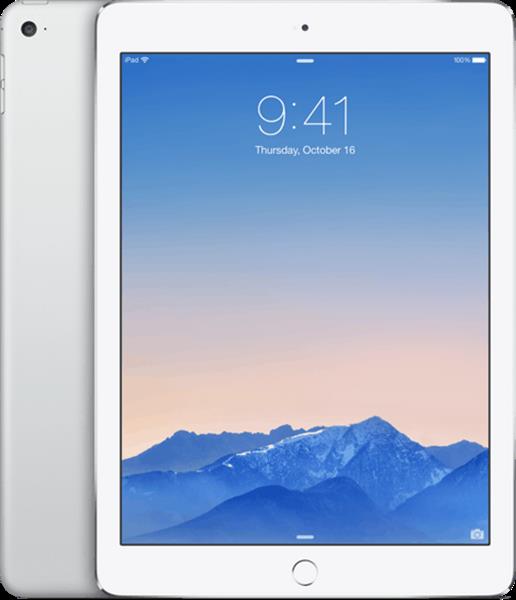 Grote foto als nieuw apple ipad air 2 128gb model 2016 wifi 4g zilver 24 maanden garantie telecommunicatie ipad