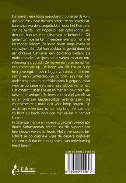 Grote foto het fluisteren van de aarde boeken science fiction