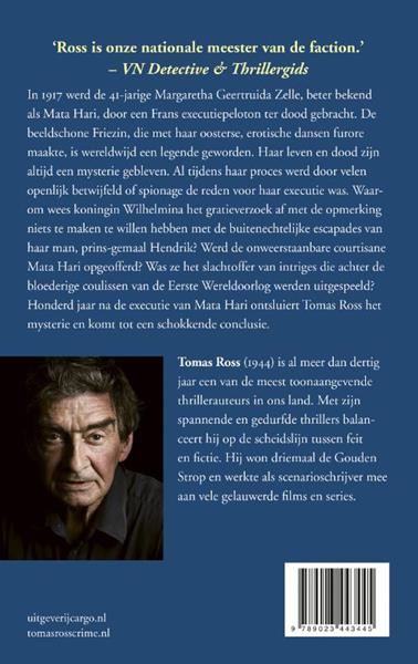 Grote foto de tranen van mata hari boeken thrillers