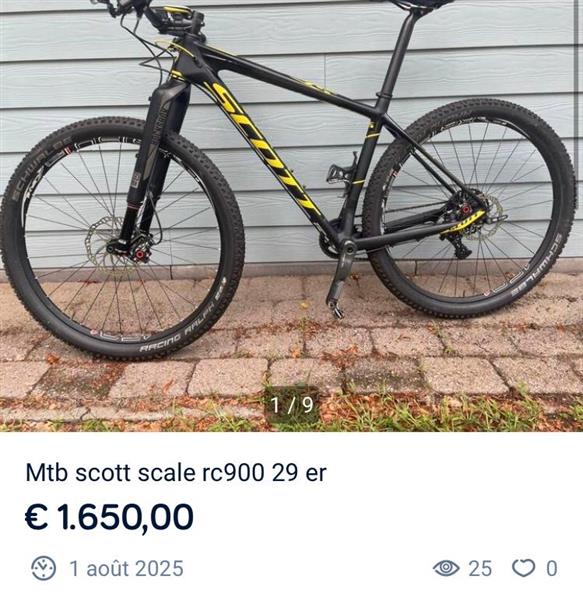 Grote foto mtb scott scale rc 900 29 er te koop fietsen en brommers sportfietsen