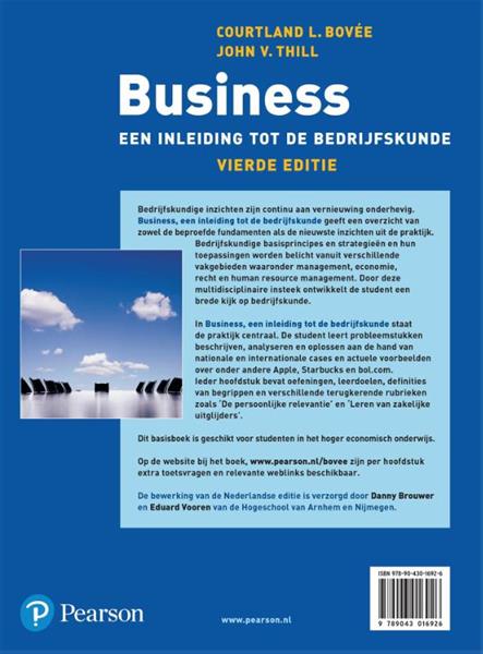 Grote foto business een inleiding tot de bedrijfskunde 4e editie boeken overige boeken