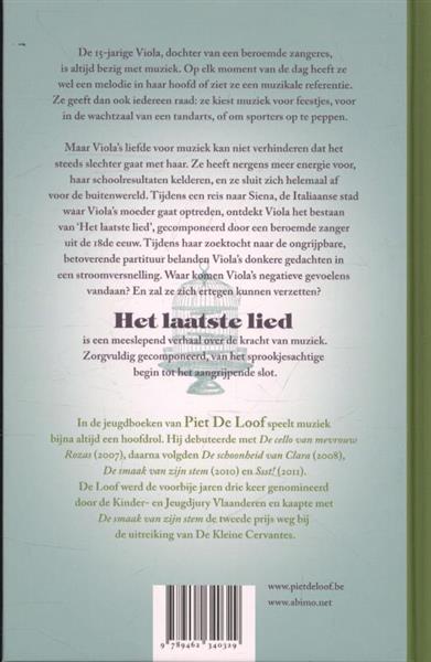 Grote foto het laatste lied boeken jeugd 13 jaar en ouder
