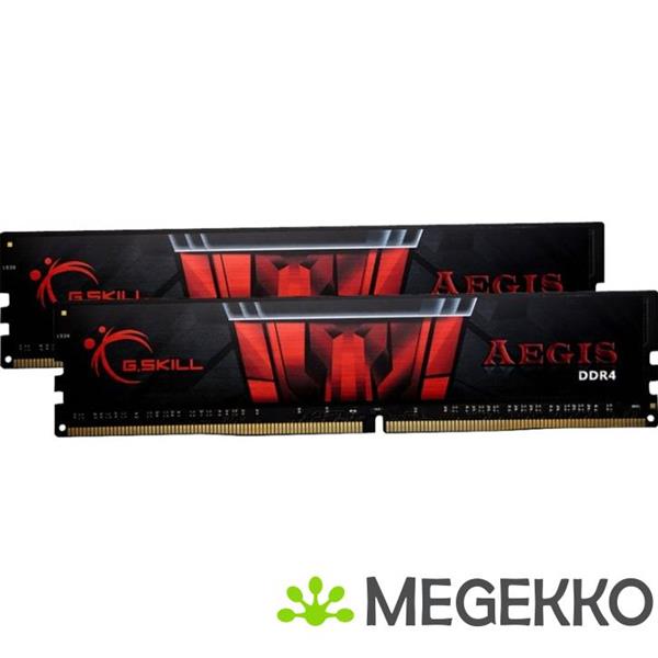 Grote foto g.skill ddr4 aegis 2x8gb 2400mhz f4 2400c17d 16gis computers en software harde schijven