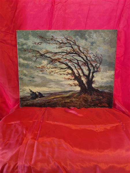 Grote foto verschillende schilderijtjes te koop antiek en kunst kunst