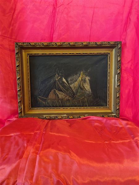 Grote foto verschillende schilderijtjes te koop antiek en kunst kunst