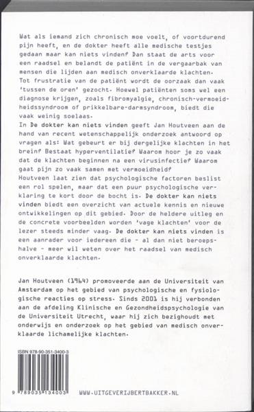 Grote foto de dokter kan niets vinden boeken psychologie