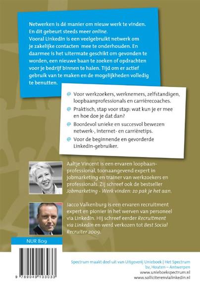 Grote foto solliciteren via linkedin boeken overige boeken