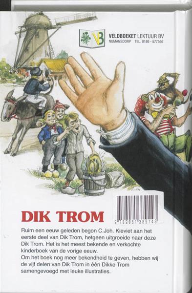 Grote foto de dikke trom boeken jeugd 13 jaar en ouder