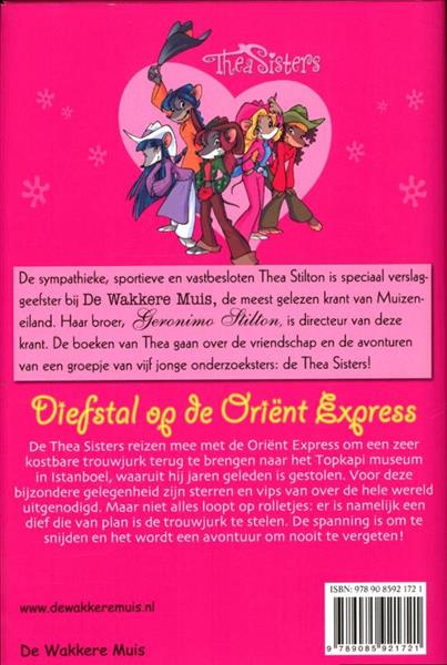 Grote foto diefstal op de ori nt express thea sisters 10 boeken jeugd 13 jaar en ouder