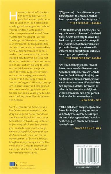 Grote foto de kracht van je intuitie boeken psychologie