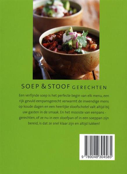 Grote foto soep en stoofgerechten boeken kookboeken