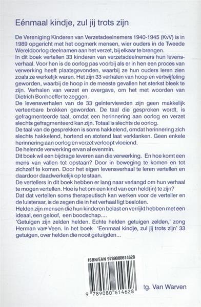 Grote foto eenmaal kindje zul je trots zijn boeken overige boeken