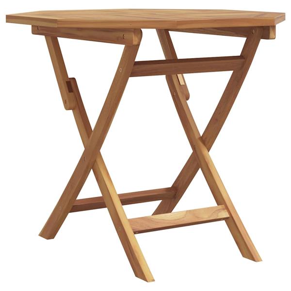 Grote foto vidaxl tuin eetset 3 pcs bruin massief teakhout tuin en terras tuinmeubelen