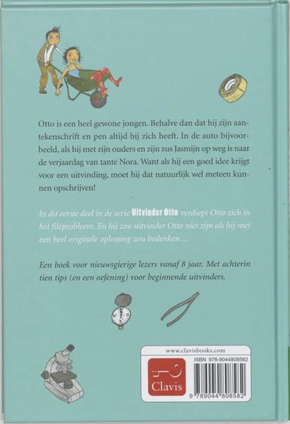 Grote foto uitvinder otto en de slakmobiel clavis avontuur 1 boeken jeugd 13 jaar en ouder