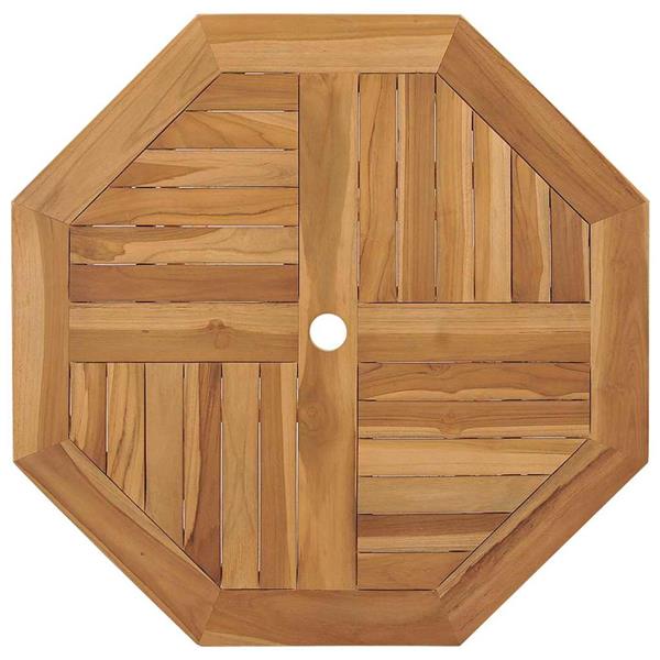 Grote foto vidaxl tuin eetset 3 pcs bruin massief teakhout tuin en terras tuinmeubelen
