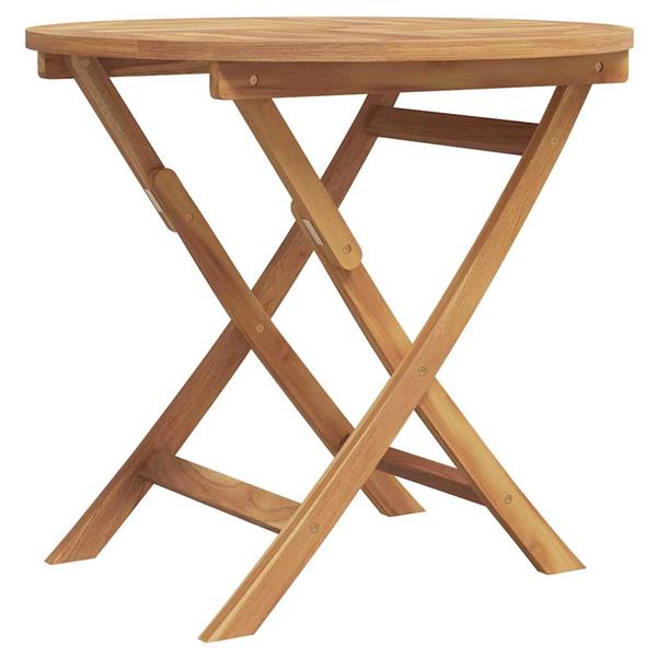 Grote foto vidaxl tuin eetset 3 pcs bruin massief teakhout tuin en terras tuinmeubelen