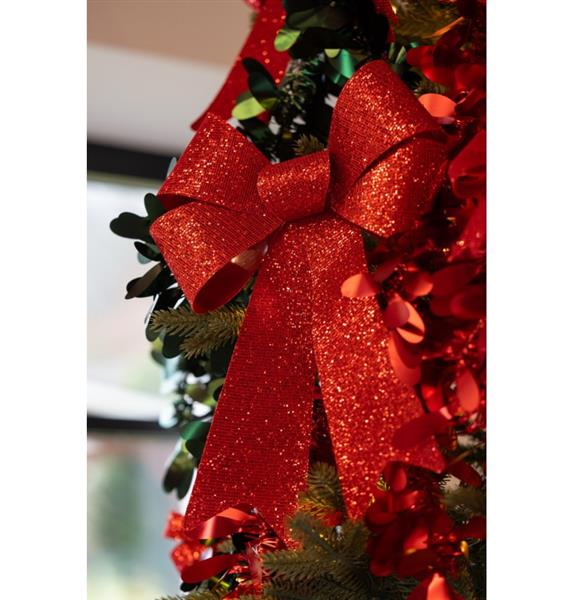 Grote foto rode glitter strik 36.5cm x 50.8cm verzamelen overige verzamelingen