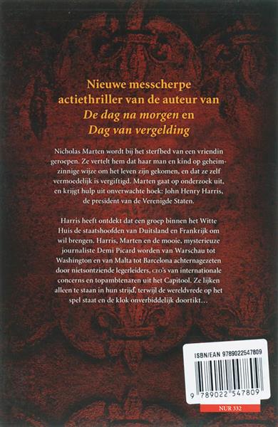 Grote foto dag van de samenzwering boeken thrillers