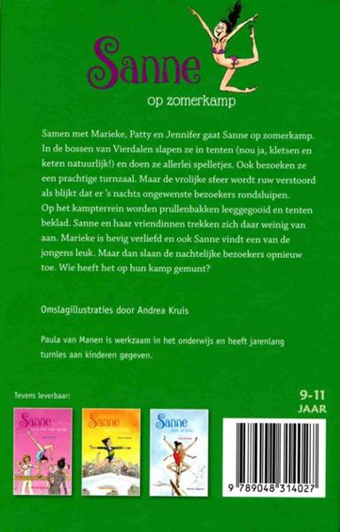 Grote foto sanne op zomerkamp sanne 4 boeken jeugd 13 jaar en ouder
