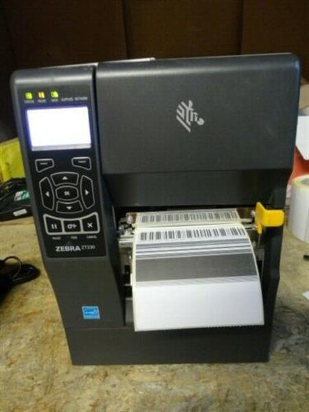 Grote foto zebra zt230 thermal direct label printer lan usb peel function 203dpi computers en software printers