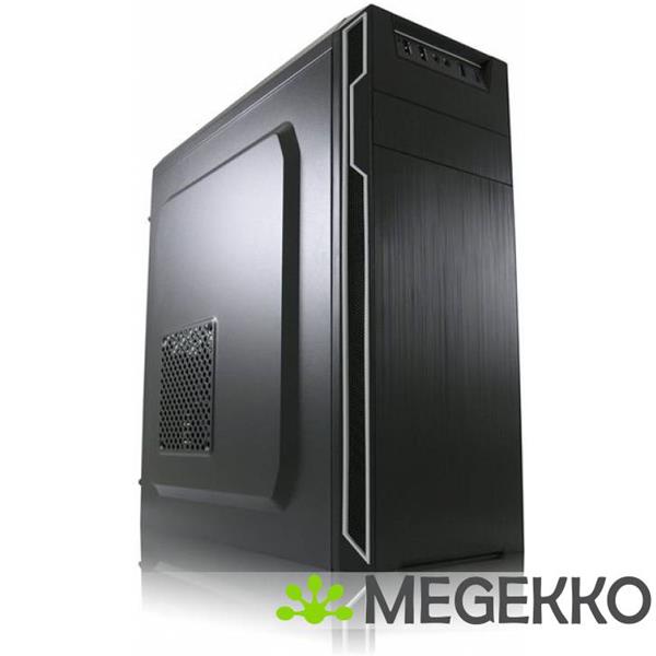 Grote foto lc power 7038b midi toren zwart computerbehuizing computers en software behuizingen en kasten