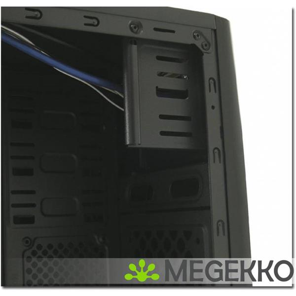 Grote foto lc power 7038b midi toren zwart computerbehuizing computers en software behuizingen en kasten
