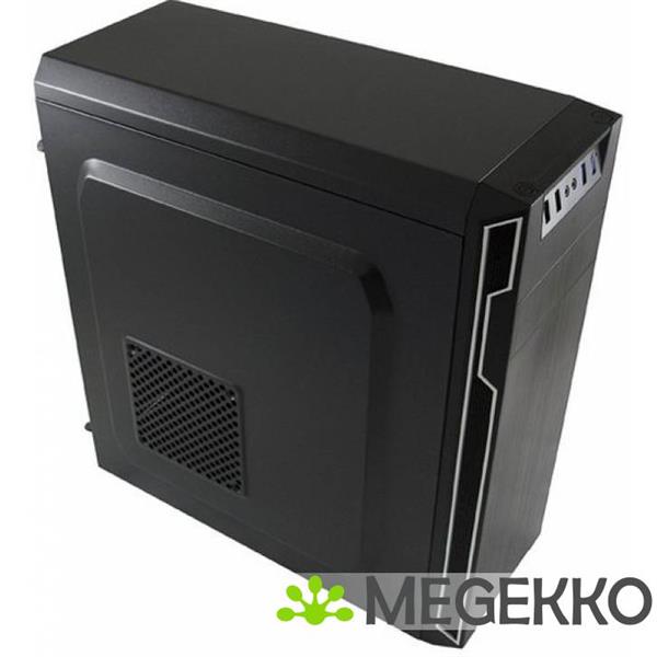 Grote foto lc power 7038b midi toren zwart computerbehuizing computers en software behuizingen en kasten