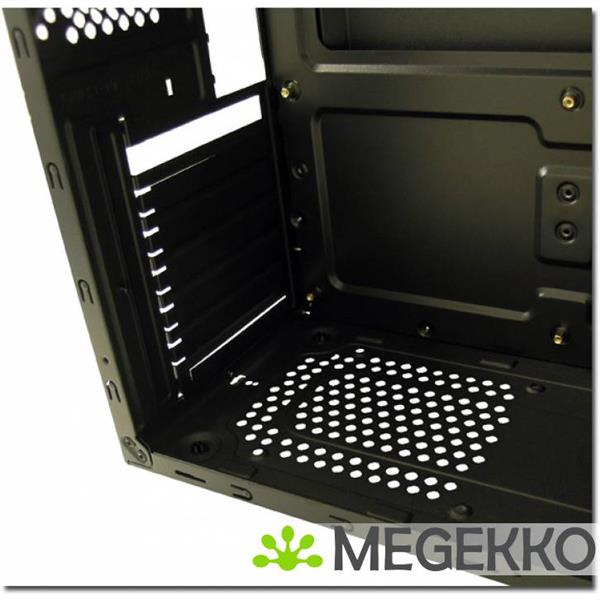 Grote foto lc power 7038b midi toren zwart computerbehuizing computers en software behuizingen en kasten