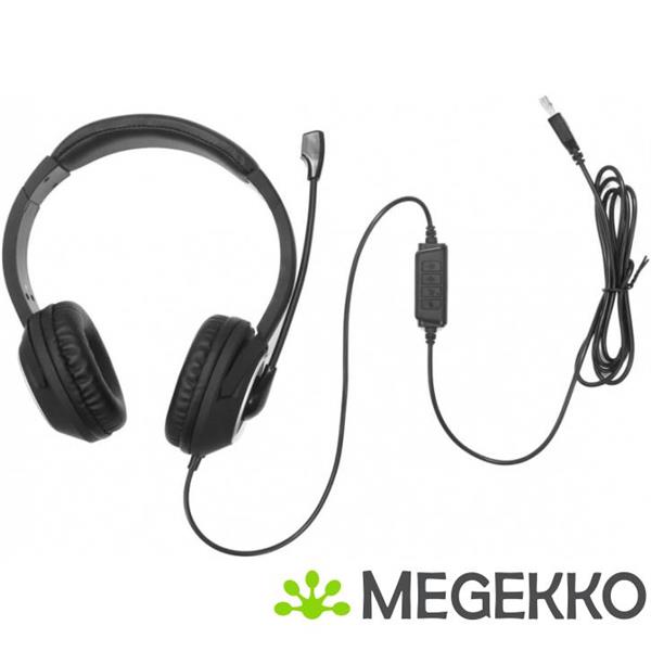 Grote foto sandberg usb chat bedraad zwart audio tv en foto koptelefoons