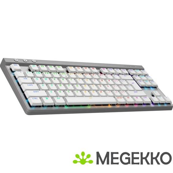Grote foto logitech g g515 draadloos gaming toetsenbord wit computers en software toetsenborden