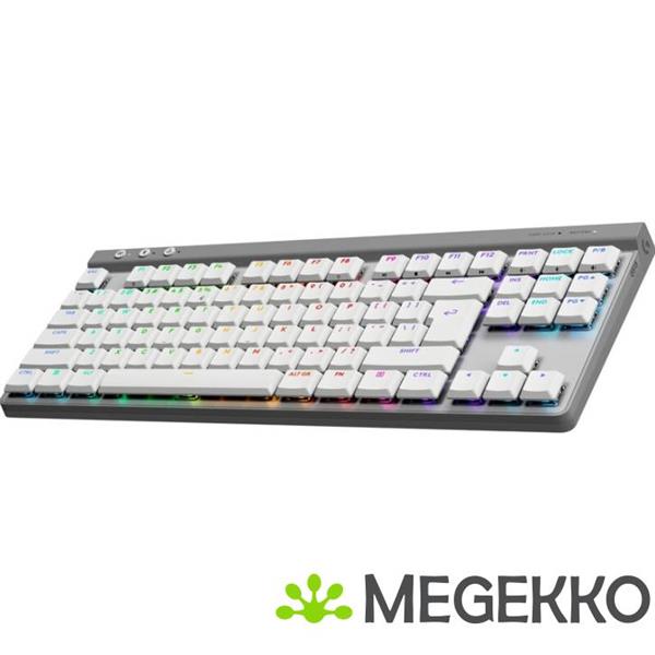 Grote foto logitech g g515 draadloos gaming toetsenbord wit computers en software toetsenborden