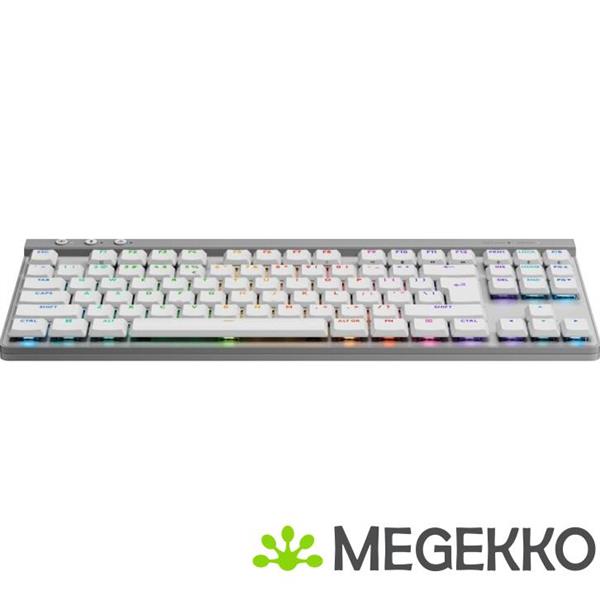 Grote foto logitech g g515 draadloos gaming toetsenbord wit computers en software toetsenborden