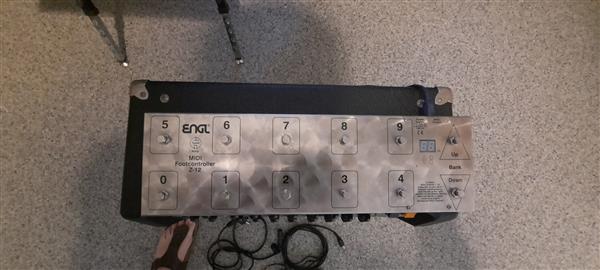 Grote foto engl sovereign git. lamp verst. footswitch muziek en instrumenten versterkers bas en gitaar