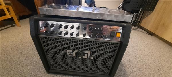 Grote foto engl sovereign git. lamp verst. footswitch muziek en instrumenten versterkers bas en gitaar