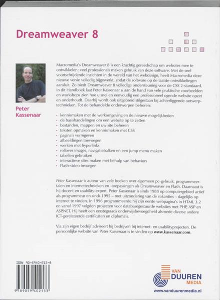 Grote foto dreamweaver 8 handboeken boeken overige boeken