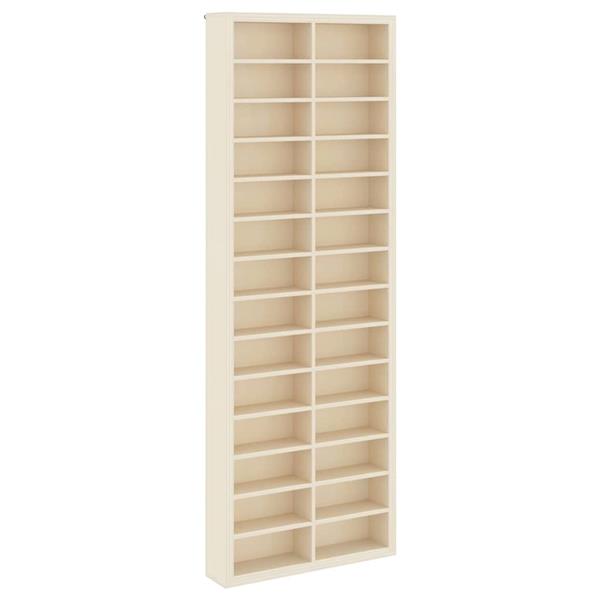 Grote foto vidaxl display case met opslag bruin 21 x 4 5 x 59 cm bewerkt hout huis en inrichting woningdecoratie