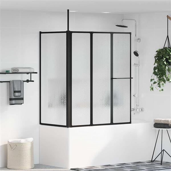 Grote foto vidaxl douchescherm wit 120 x 70 x 137 cm aluminium doe het zelf en verbouw sanitair