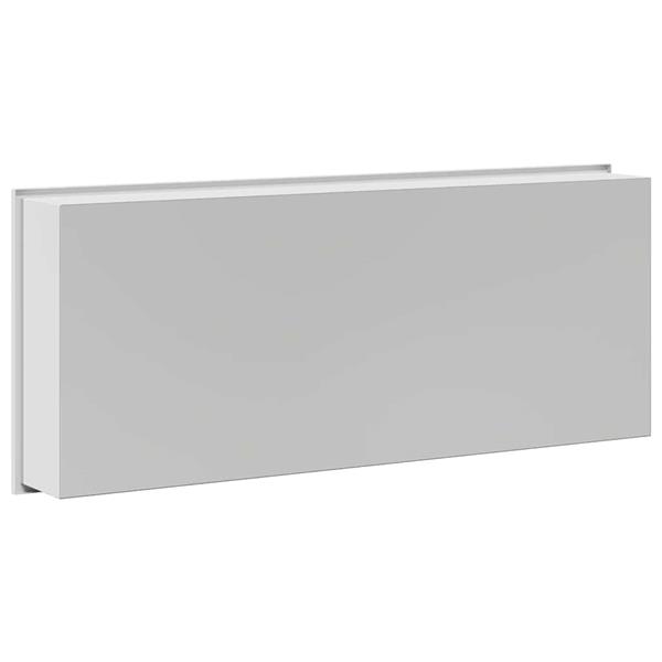 Grote foto vidaxl douche niche wit 75 x 30 x 9.5 cm roestvrij staal huis en inrichting complete badkamers
