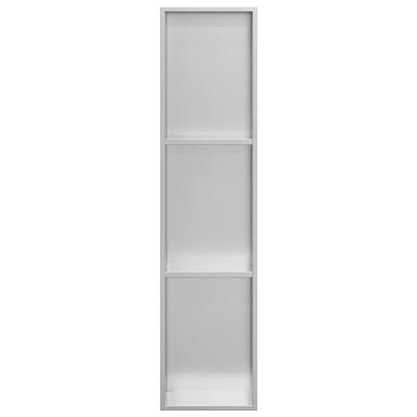 Grote foto vidaxl douche niche zilver 90 x 20 x 9 5 cm roestvrij staal huis en inrichting complete badkamers