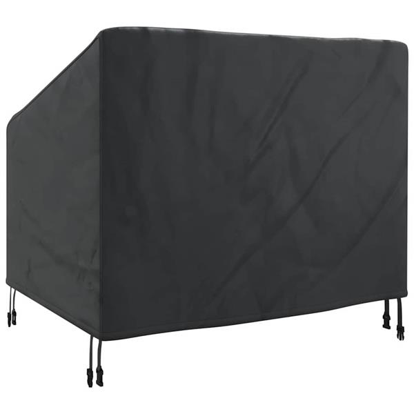 Grote foto vidaxl tuinstoelhoes zwart 96 x 79 x 74 cm 600d oxford stof tuin en terras tuinmeubelen
