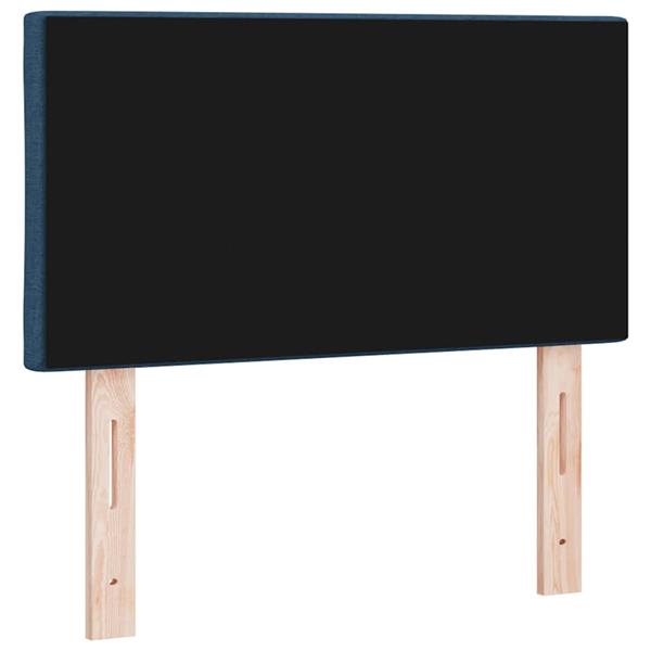 Grote foto vidaxl stoffen hoofdbord geometrisch met hoofdeinde blauw 80 cm stof antiek en kunst stoelen en banken