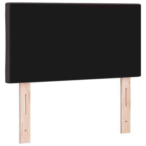 Grote foto vidaxl stoffen hoofdbord anders met hoofdeinde donkerbruin 80 cm stof antiek en kunst stoelen en banken