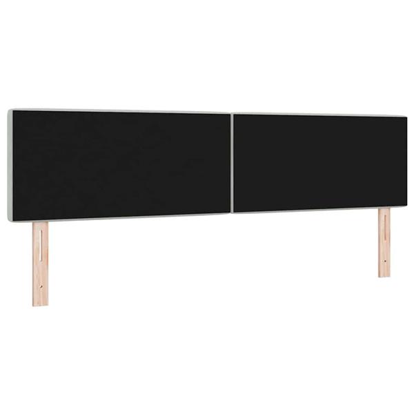 Grote foto vidaxl fluwelen hoofdbord geruit lichtgrijs 180 cm fluweel antiek en kunst stoelen en banken
