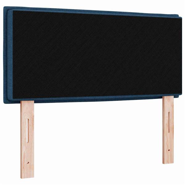 Grote foto vidaxl hoofdbord anders met hoofdeinde blauw 100 cm stof antiek en kunst stoelen en banken
