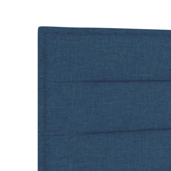 Grote foto vidaxl hoofdbord anders met hoofdeinde blauw 100 cm stof antiek en kunst stoelen en banken