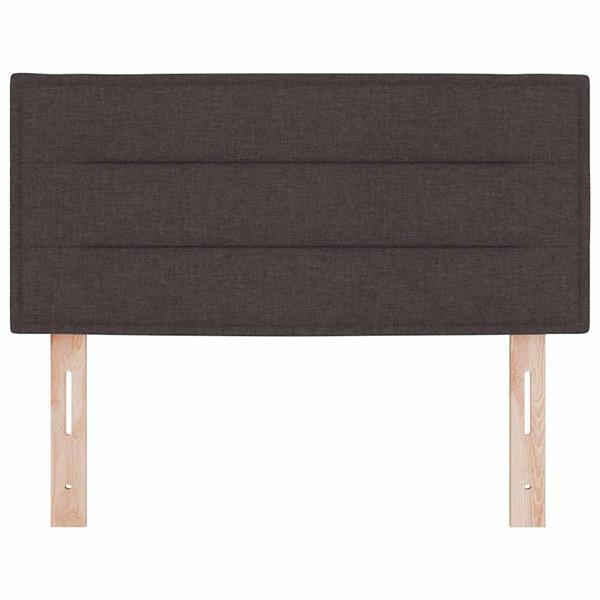 Grote foto vidaxl hoofdbord anders met hoofdeinde donkerbruin 100 cm stof antiek en kunst stoelen en banken