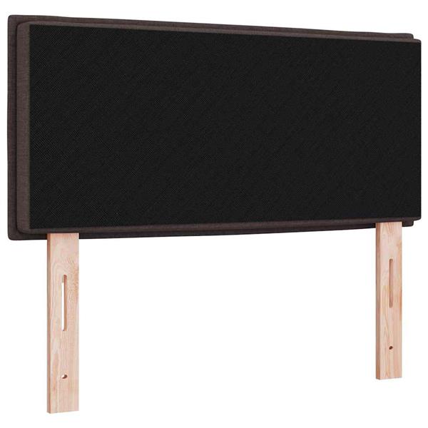 Grote foto vidaxl hoofdbord anders met hoofdeinde donkerbruin 100 cm stof antiek en kunst stoelen en banken