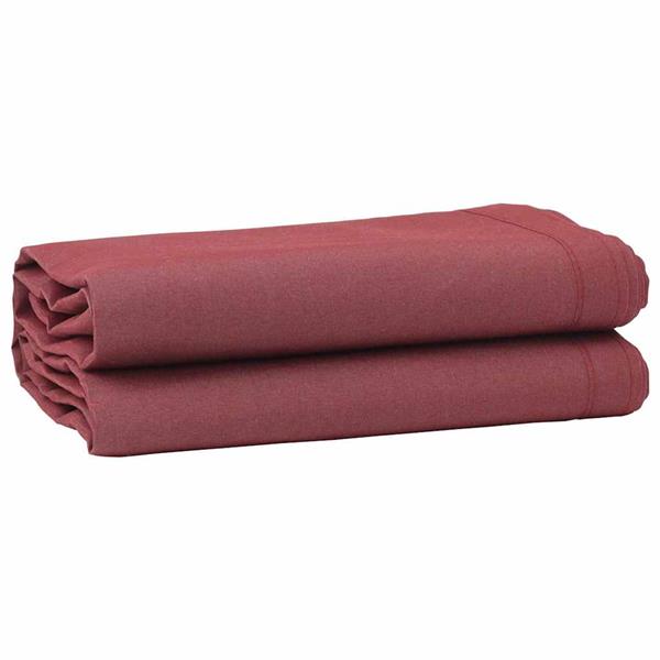 Grote foto vidaxl vervangingsdoek voor zonnescherm bordeauxrood 10 x 1.6 m stof tuin en terras overige tuin en terras