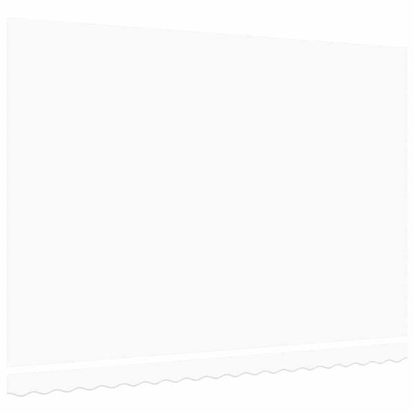 Grote foto vidaxl vervangingsdoek voor zonnescherm wit 450 300 cm canvas tuin en terras overige tuin en terras